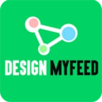 Logo of DesignMyFeed android Application 